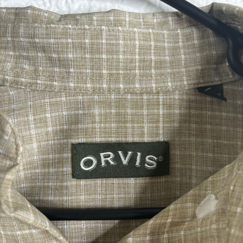 Orvis Men's Short Sleeve Button Up Collared Shirt, Medium - Picture 2 of 10
